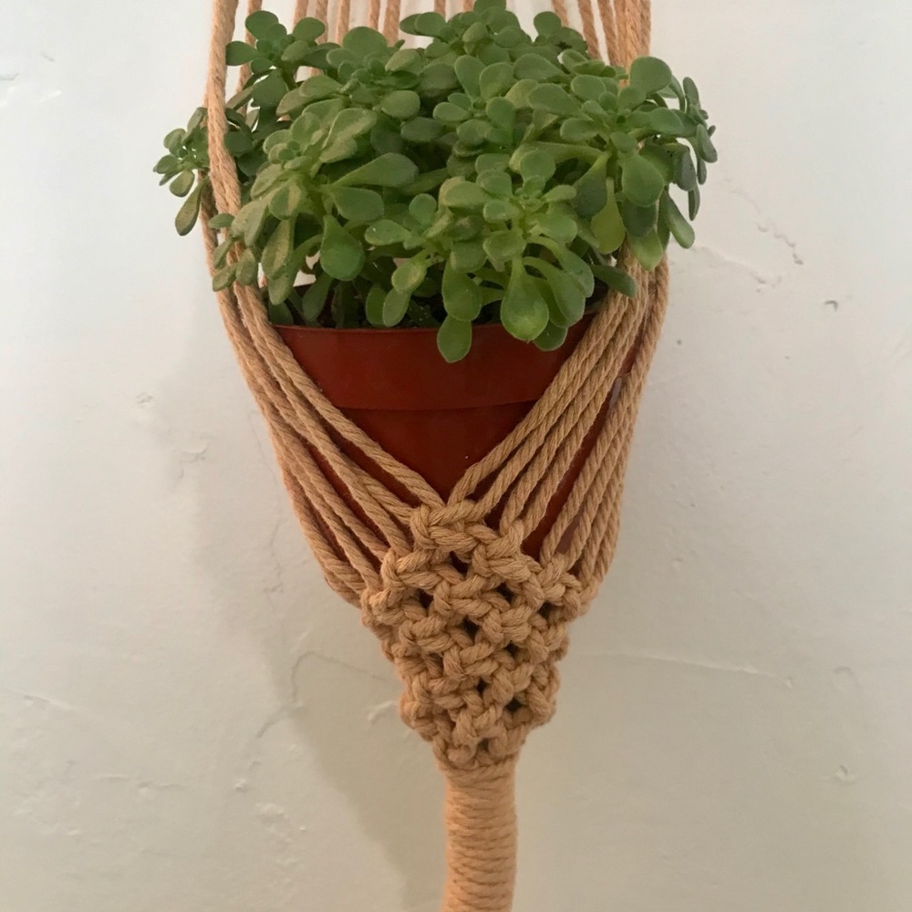 Macrame Plant Hanger - Picture 3 of 5
